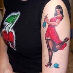 Pin Up Girl Tattoos